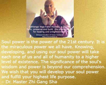 Developing and using Soul Power is the power of the 21st century
